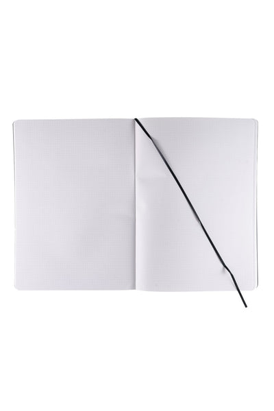 Fabriano Ecoqua Plus Stitch-Bound Notebook, 8.3" x 11.7", A4 Lined