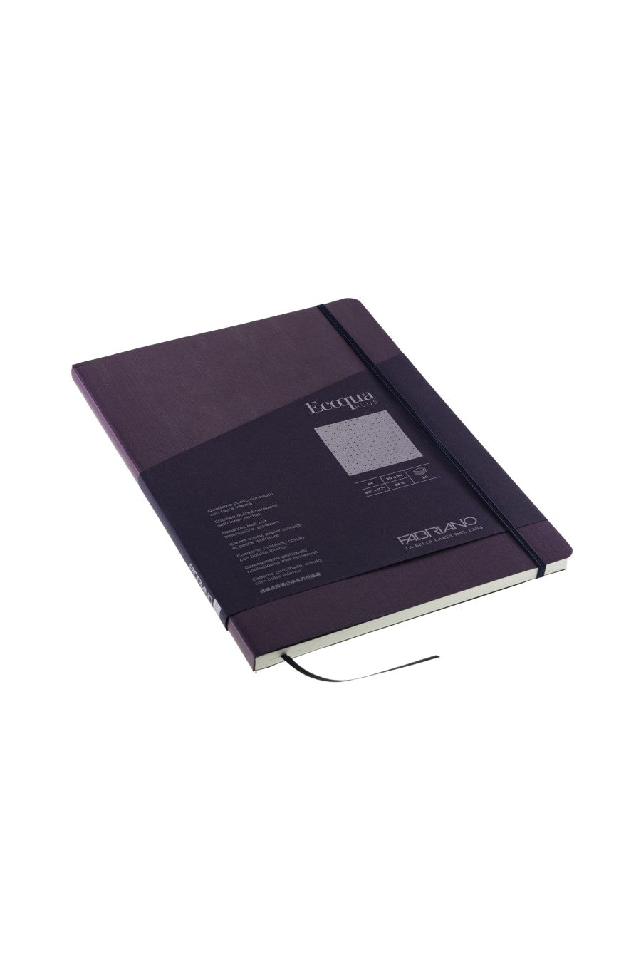 Fabriano Ecoqua Plus Stitch-Bound Notebook, 8.3" x 11.7", A4 
