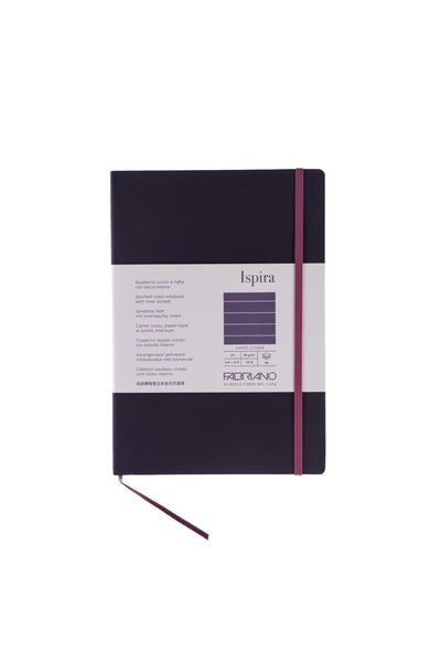 Fabriano Ispira Hard-Cover Notebook, 5.8" x 8.3", A5 Dotted