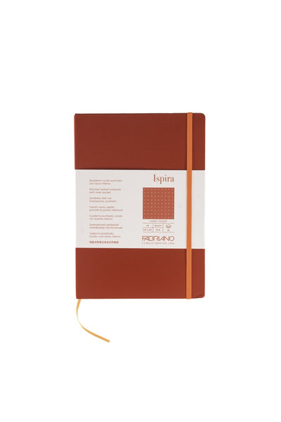 Fabriano Ispira Hard-Cover Notebook, 5.8" x 8.3", A5 