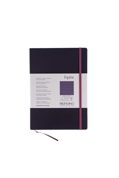 Fabriano Ispira Hard-Cover Notebook, 5.8" x 8.3", A5 