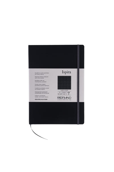 Fabriano Ispira Hard-Cover Notebook, 5.8" x 8.3", A5 
