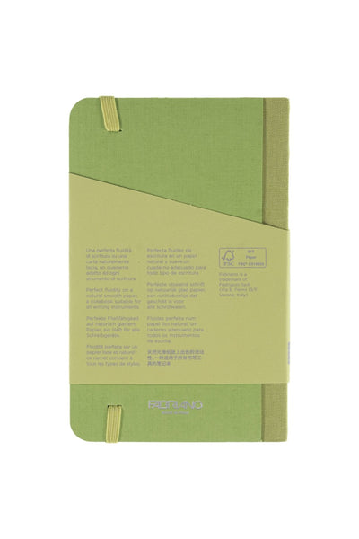 Fabriano Ecoqua Plus Sewn-Bound 100% Italian made Notebook, 3.5" x 5.5", 90gsm, 80 Sheets 