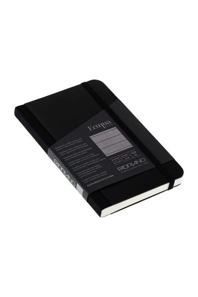 Fabriano Ecoqua Plus Sewn-Bound 100% Italian made Notebook, 3.5" x 5.5", 90gsm, 80 Sheets 