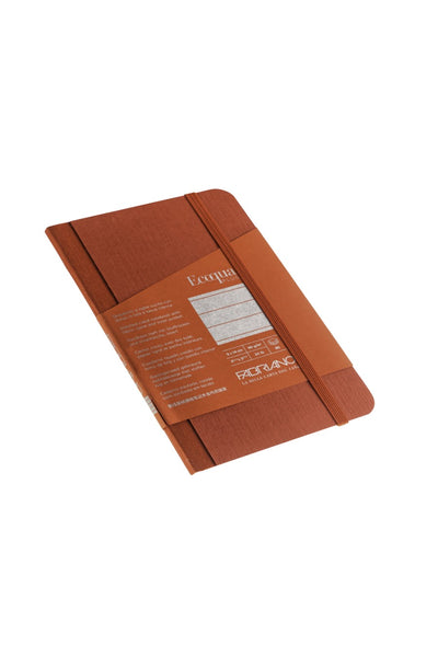 Fabriano Ecoqua Plus Sewn-Bound 100% Italian made Notebook, 3.5" x 5.5", 90gsm, 80 Sheets 