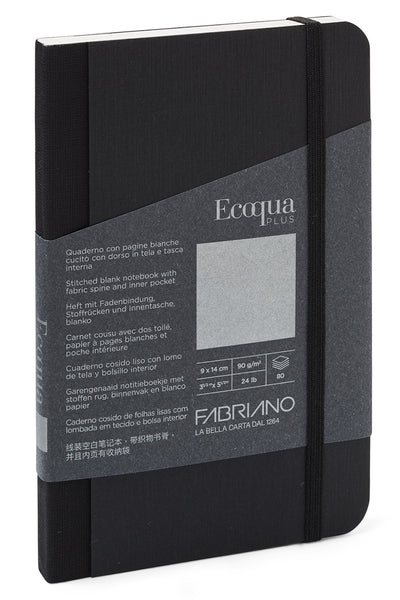 Fabriano Ecoqua Plus Fabric-Bound Notebooks 3.5 in x 5.5