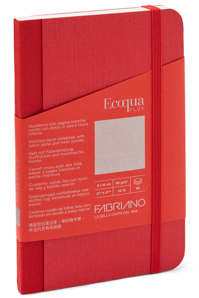 Fabriano Ecoqua Plus Fabric-Bound Notebooks 5.8 in x 8.3