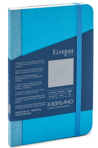 Fabriano Ecoqua Plus Fabric-Bound Notebooks 5.8 in x 8.3