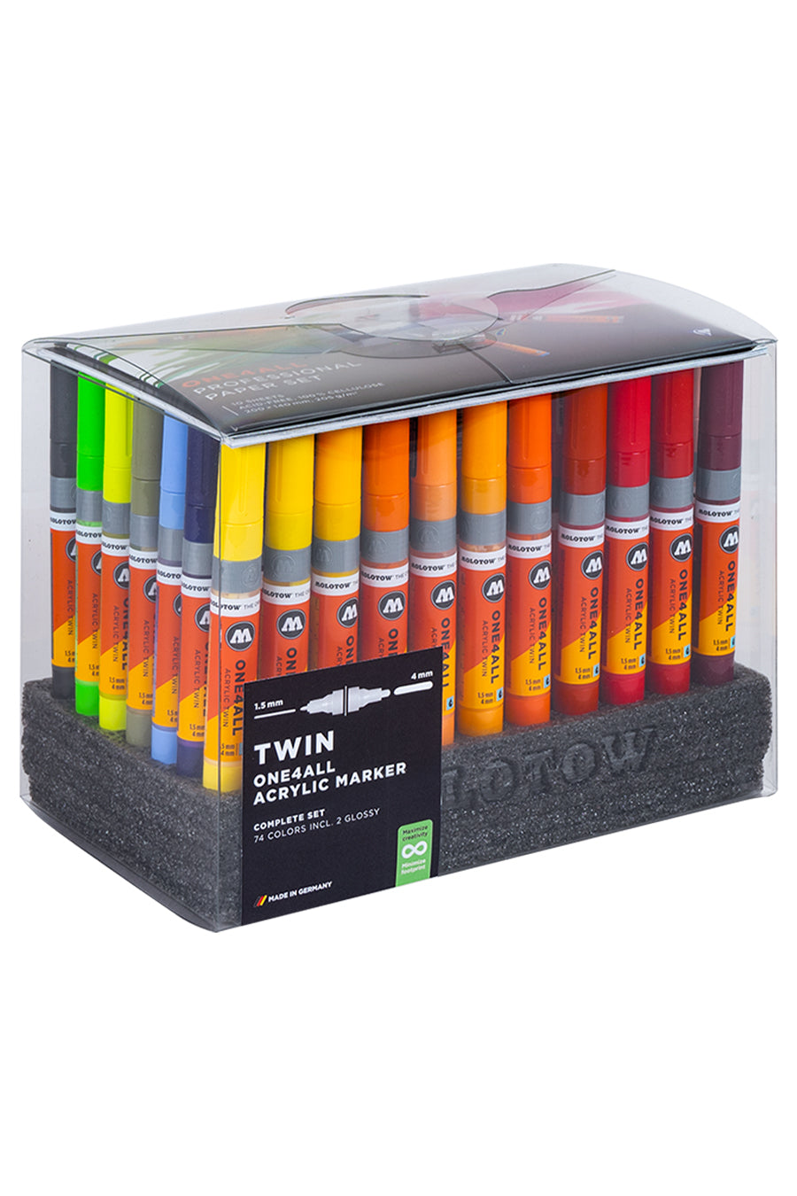 Molotow® ONE4ALL™ Acrylic Twin Complete Set