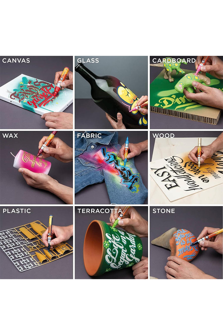 Molotow® ONE4ALL™ Acrylic Twin Complete Set
