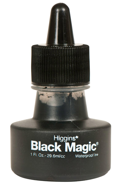 Black Magic, Pigmented #Waterproof Ink 1oz