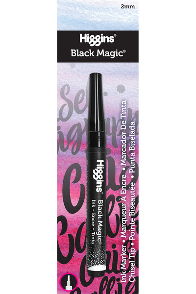 Black Magic Ink #Softliner Pump Marker #Chisel Nib