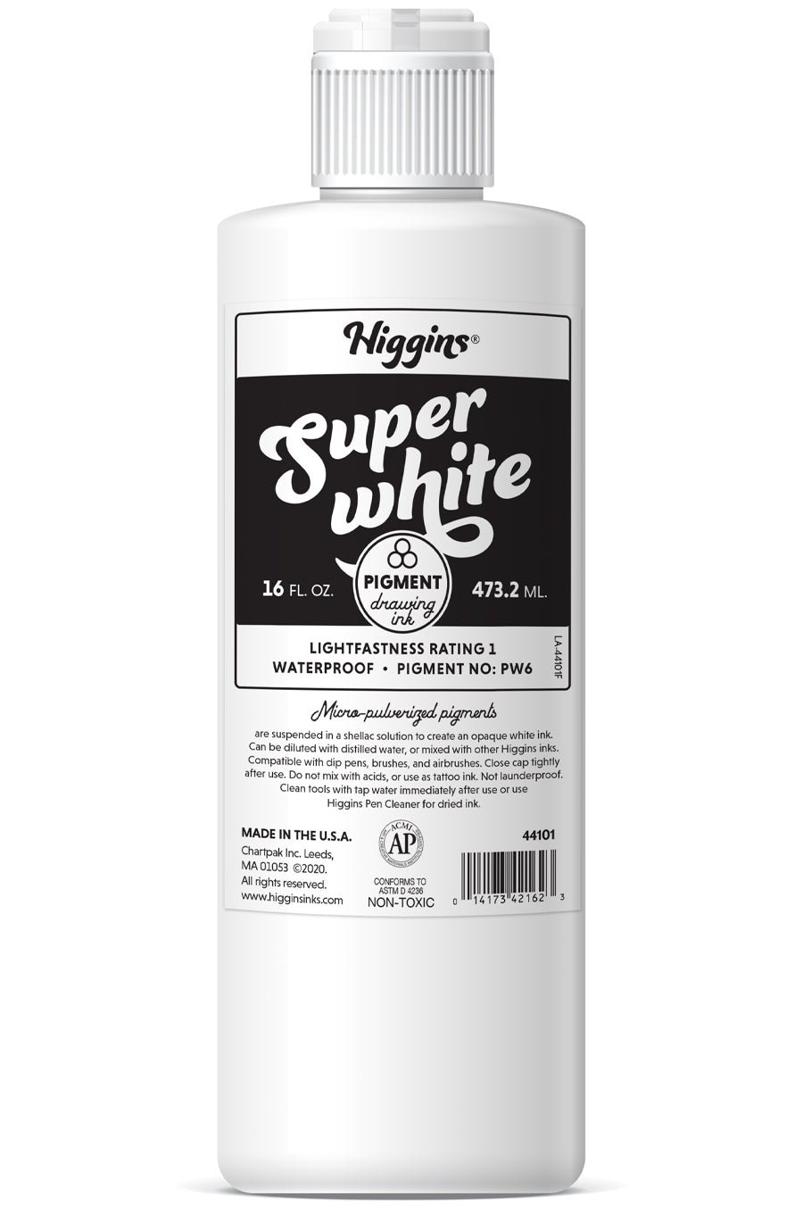 Higgins Super White Ink, 16 oz