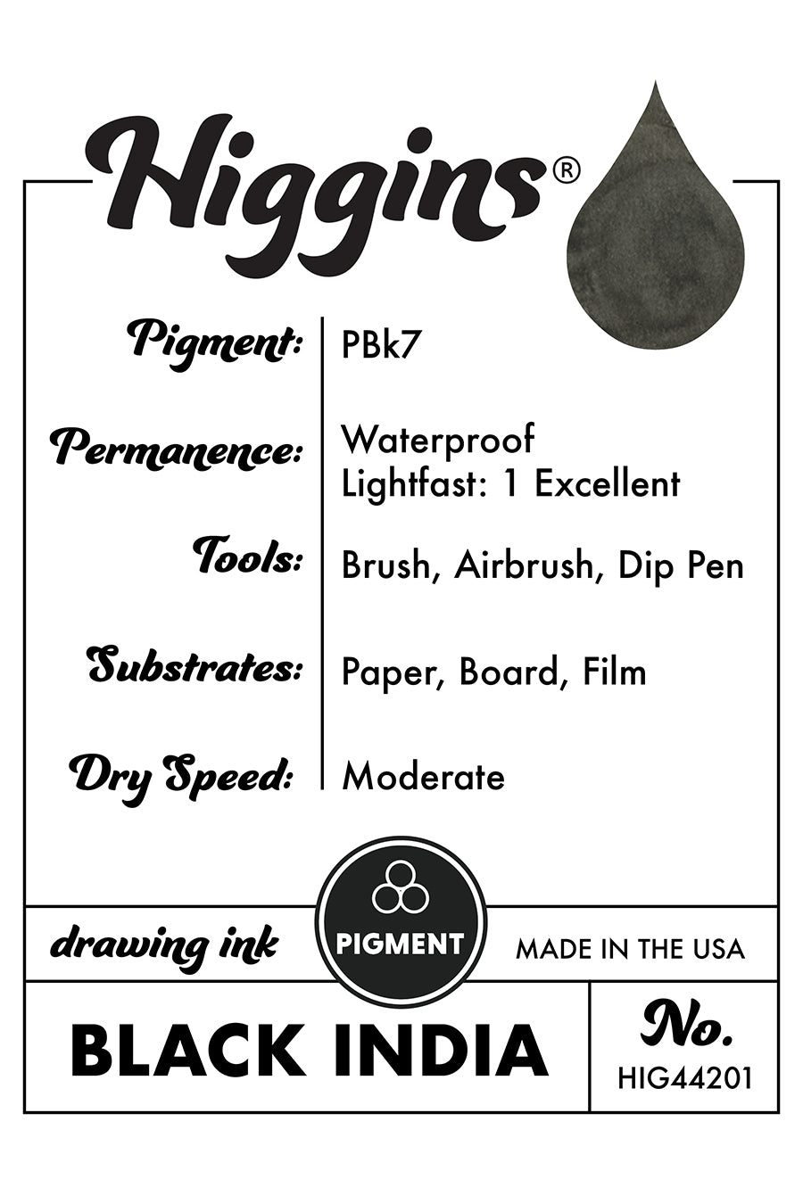 Higgins Black India Ink