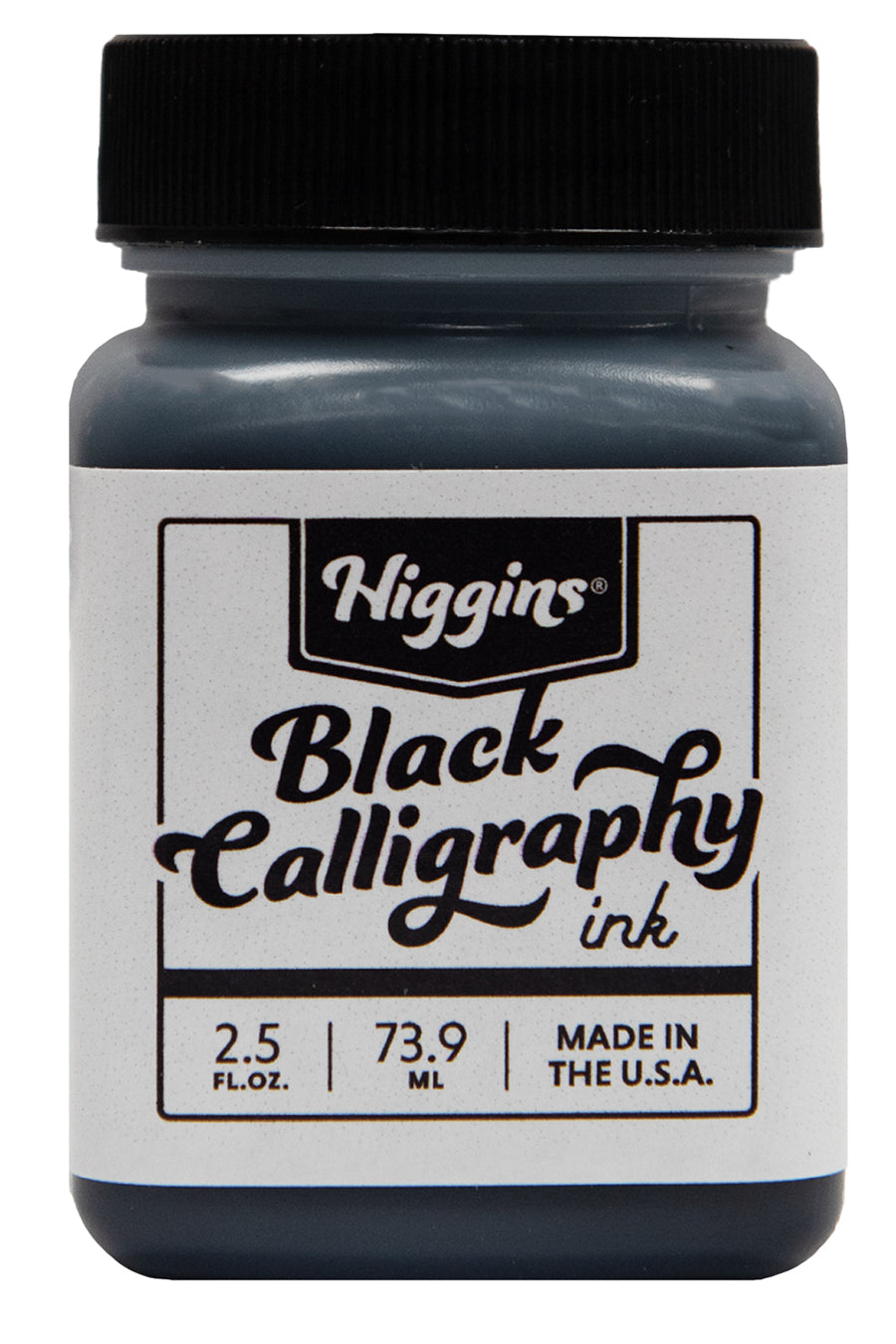 Higgins Black Calligraphy Ink, 2.5 oz