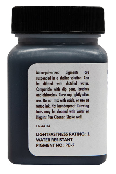 Higgins Black Calligraphy Ink, 2.5 oz