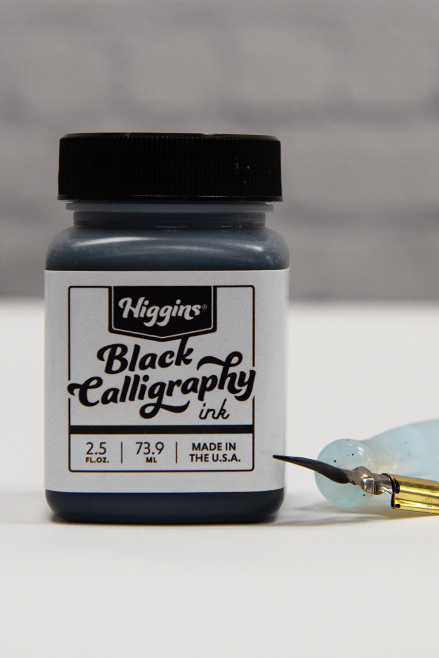 Higgins Black Calligraphy Ink, 2.5 oz