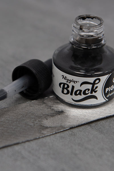 Higgins Black Non-Waterproof Ink