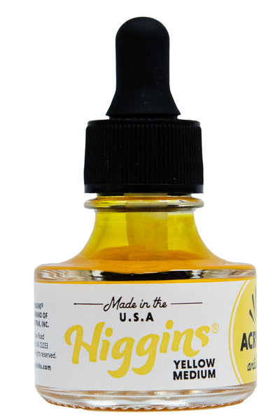 Higgins Acrylic Artist Inks Description