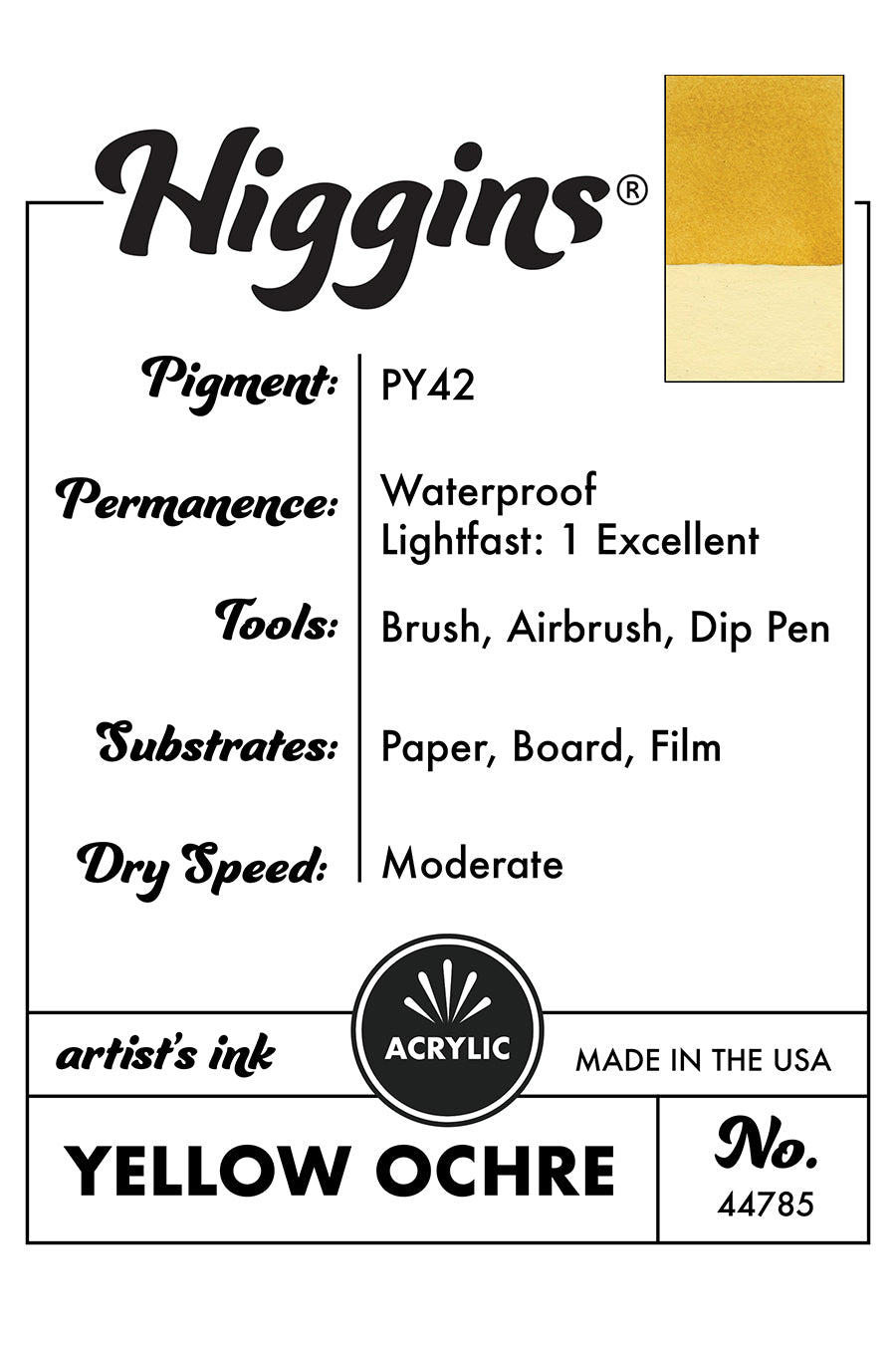 Higgins Acrylic Artist Inks