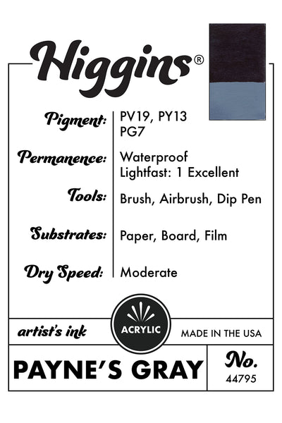 Higgins Acrylic Artist Inks