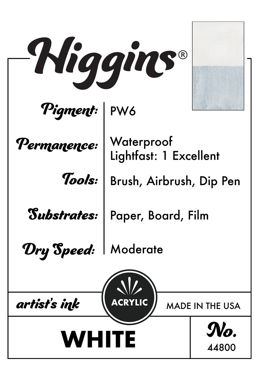 Higgins Acrylic Artist Inks