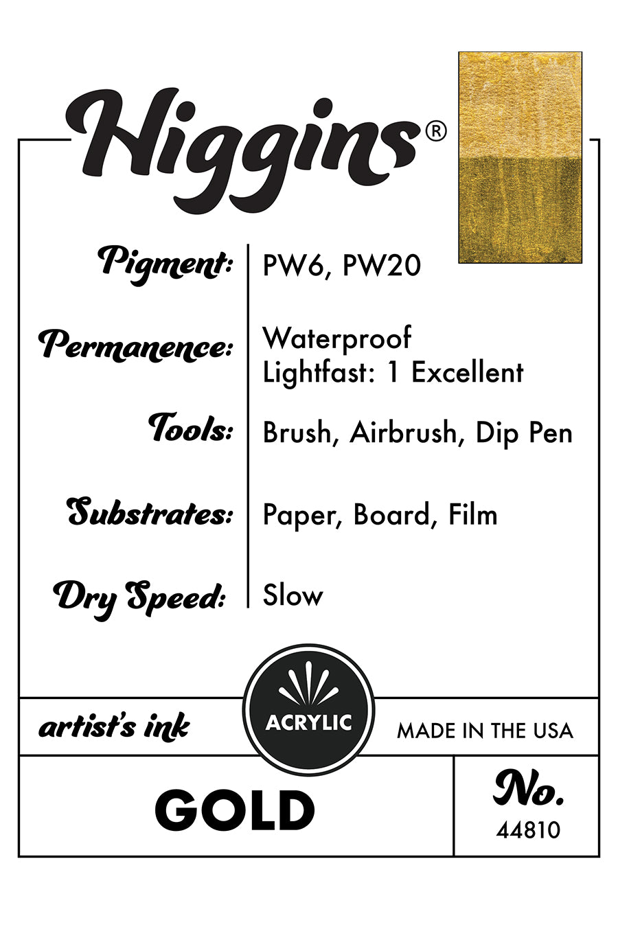 Higgins Acrylic Artist Inks