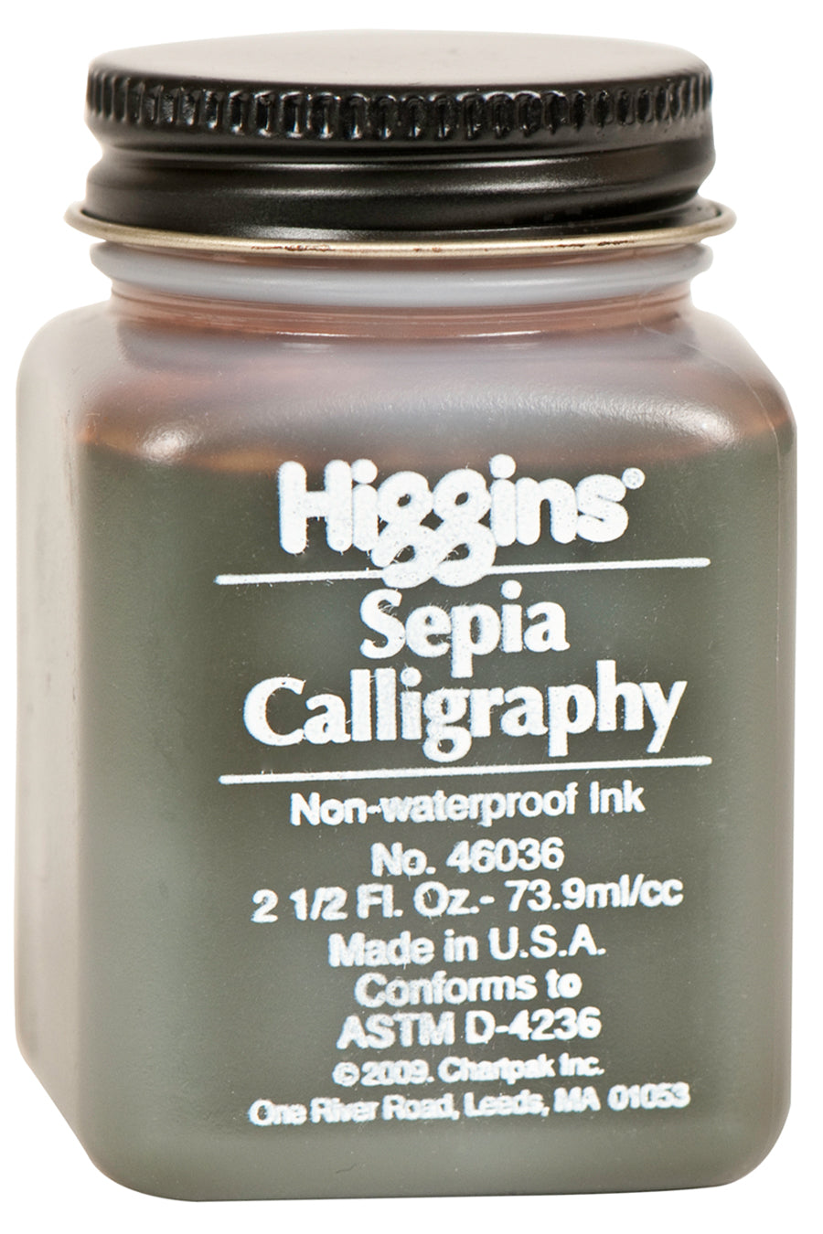 Higgins Sepia Calligraphy Ink, 2.5 oz