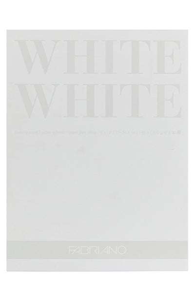 Fabriano WHITE WHITE Pad, 300 gsm, 20 Sheets
