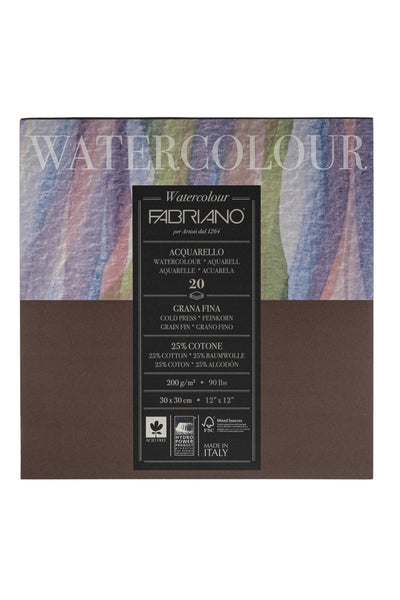 Fabriano Studio Watercolor Block, Cold Press