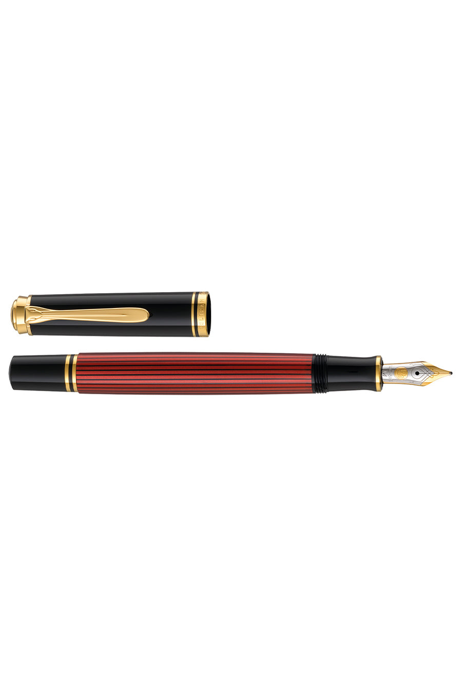 M400 Red/Black Fountain Pen