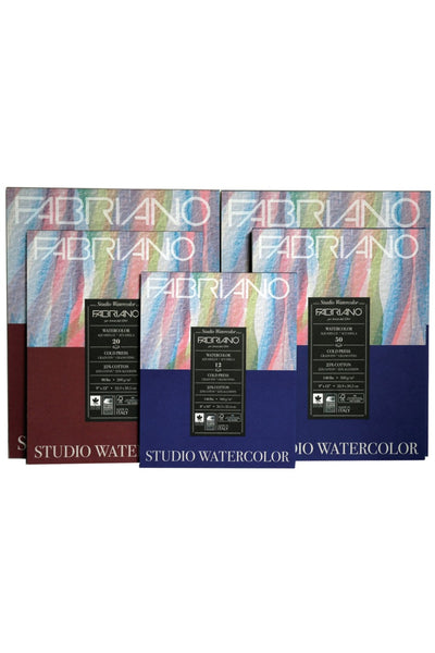 Fabriano Studio Watercolor Pad Cold-Press