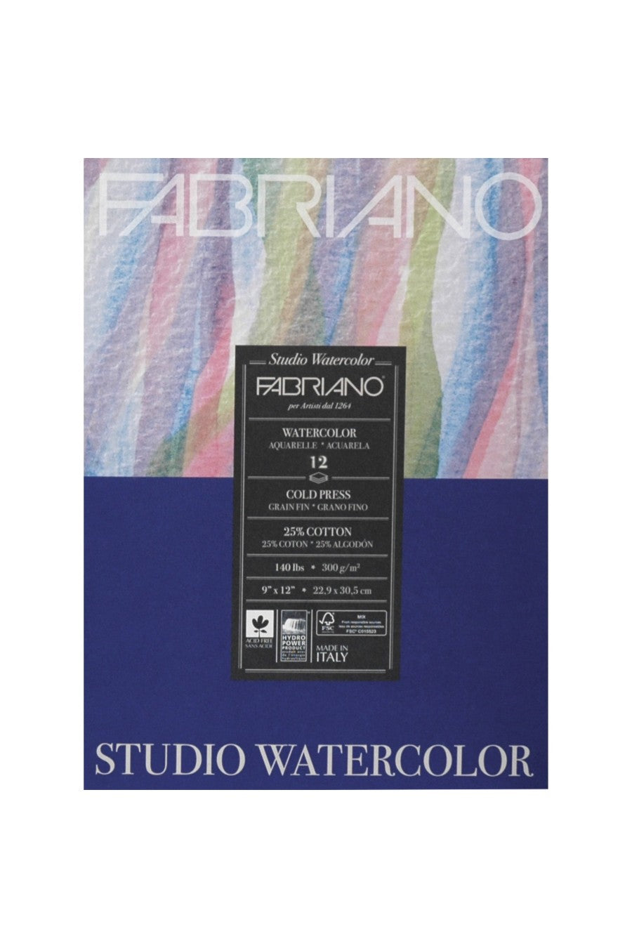 Fabriano Studio Watercolor Pad Hot-Press