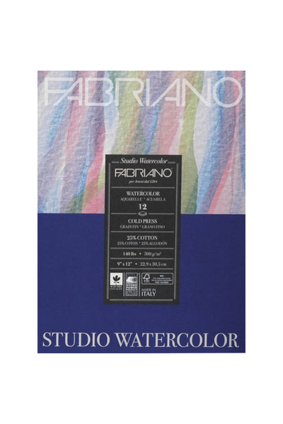 Fabriano Studio Watercolor Pad Hot-Press