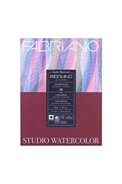 Fabriano Studio Watercolor Pad Cold-Press