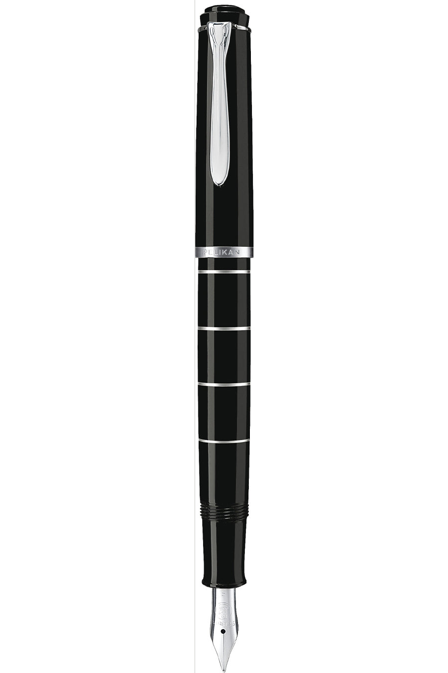 M215 Black/Rings Fountain Pen