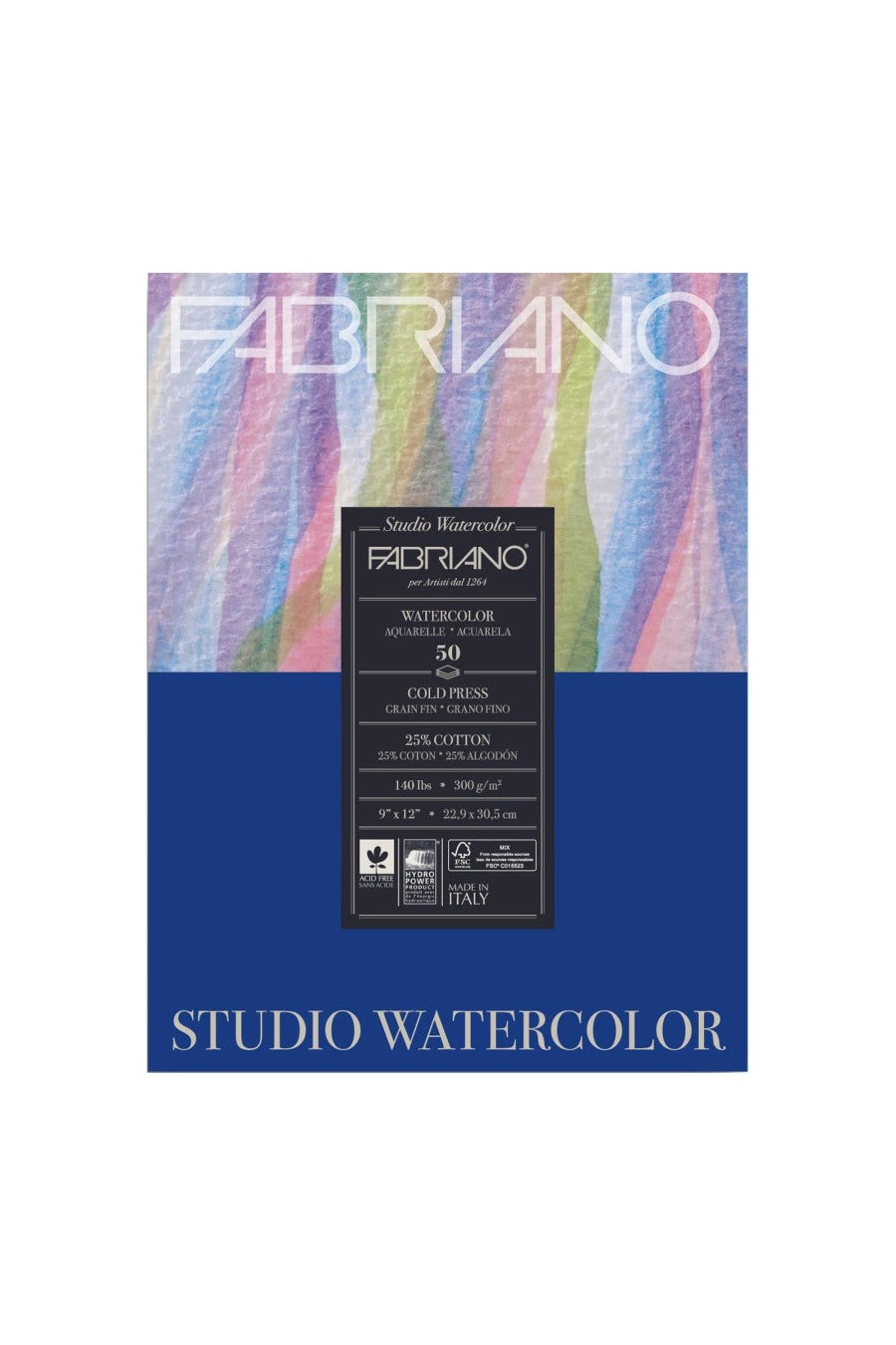 Fabriano Studio Watercolor Pad Cold-Press