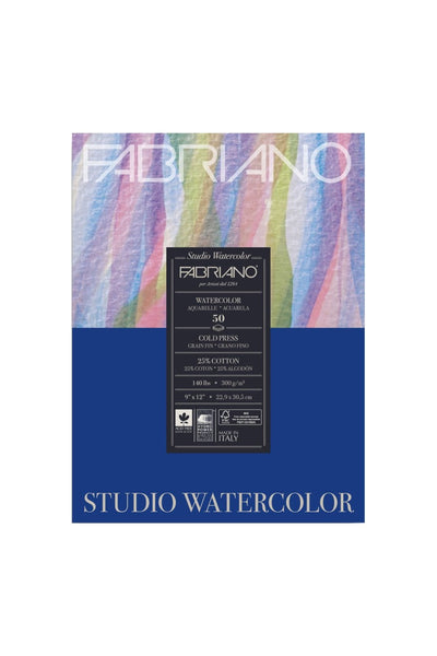 Fabriano Studio Watercolor Pad Cold-Press