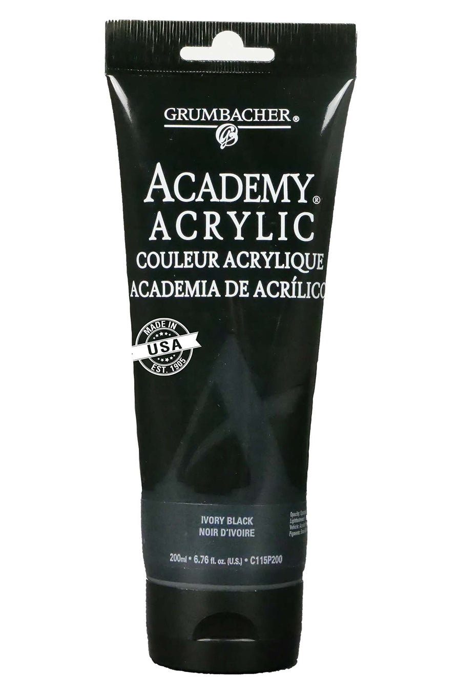 Academy® Acrylic Black Color Family
