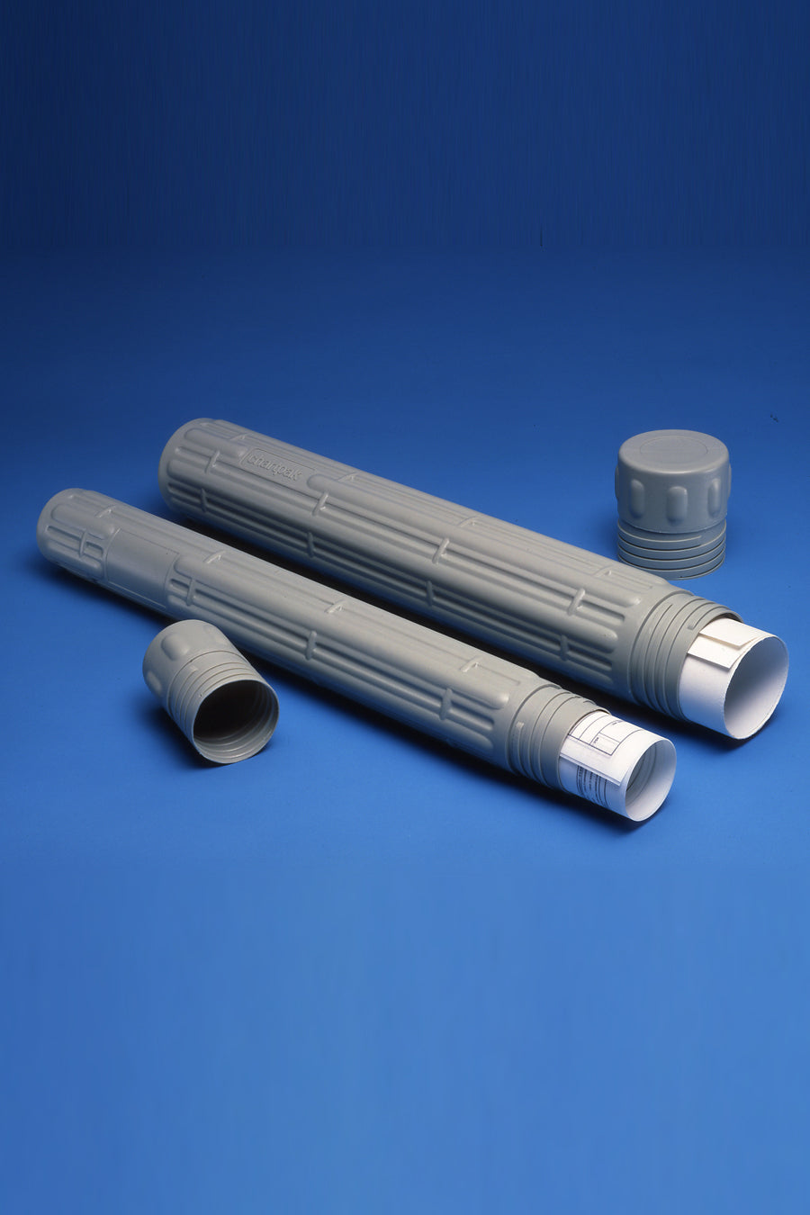 Chartpak® Small Grey Tube, 2-1/2" W x 26-5/8" L