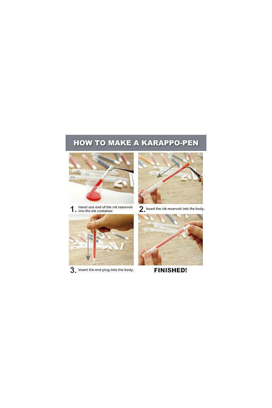 Kuretake® Karappo Pens (Empty Pen) and Cartridges