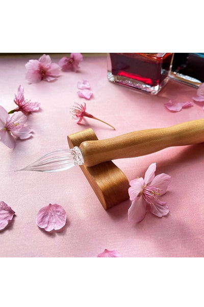 Kuretake® Cherry Blossom Wood Glass Pen