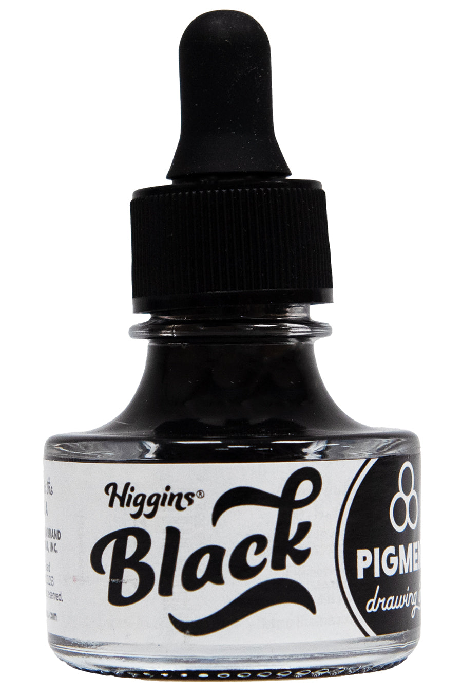 Higgins Black Non-Waterproof Ink, 1 oz