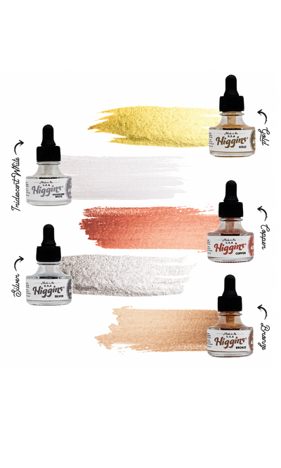 Higgins Ink Sets, 6pc