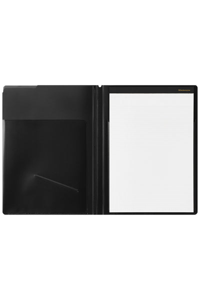 Mnemosyne Notebook with Folder & 5 Pockets - 70 Sheets
