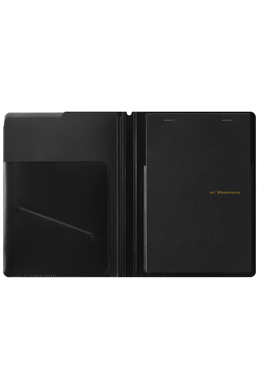 Mnemosyne Notebook with Folder & 5 Pockets - 70 Sheets