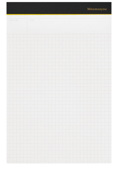 Mnemosyne Notebook with Folder & 5 Pockets - 70 Sheets