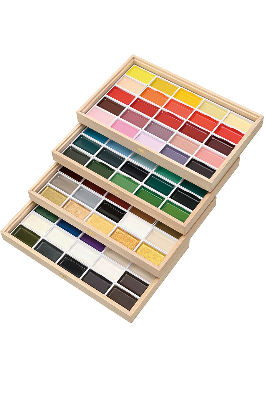 Gansai Tambi 100 Color Set in Wood Box