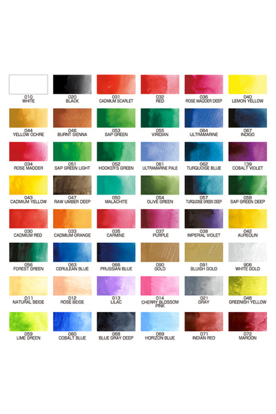 Gansai Tambi Watercolor Pans