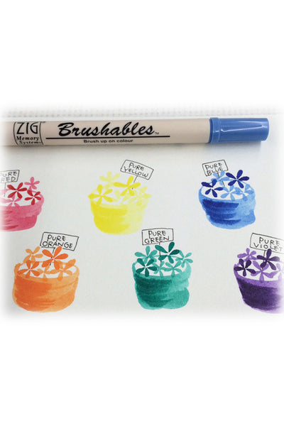 Brushables Dual-Tip Markers - 6 Color Set